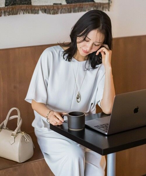 LAUTREAMONT / ロートレアモン シャツ・ブラウス | 【涼・美・楽】Vネックブラウス | 詳細12