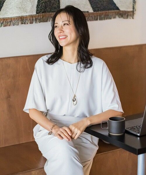 LAUTREAMONT / ロートレアモン シャツ・ブラウス | 【涼・美・楽】Vネックブラウス | 詳細13