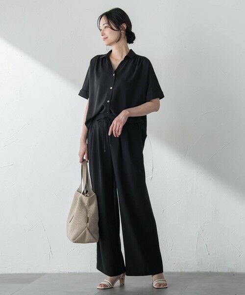 LAUTREAMONT / ロートレアモン シャツ・ブラウス | 【涼・美・楽】スキッパーブラウス | 詳細1