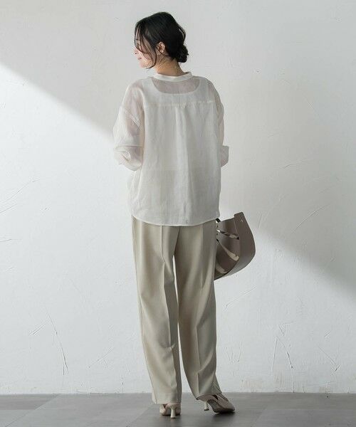 LAUTREAMONT / ロートレアモン シャツ・ブラウス | ラミーカルゼドロストブラウス | 詳細3