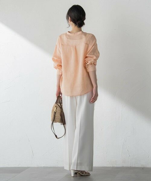 LAUTREAMONT / ロートレアモン シャツ・ブラウス | ラミーカルゼドロストブラウス | 詳細11