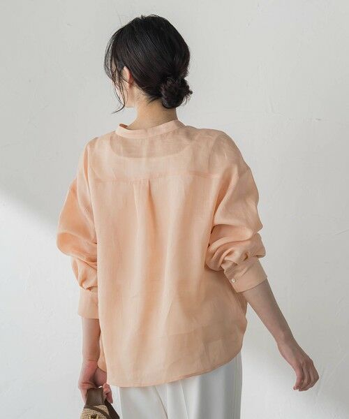 LAUTREAMONT / ロートレアモン シャツ・ブラウス | ラミーカルゼドロストブラウス | 詳細13