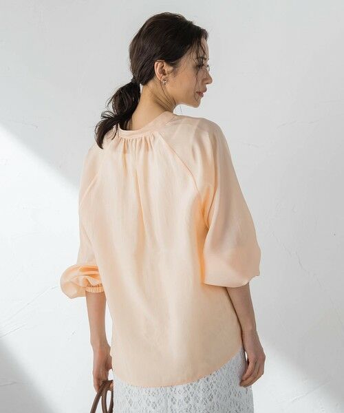 LAUTREAMONT / ロートレアモン シャツ・ブラウス | シアーブロードバンドカラーブラウス | 詳細19