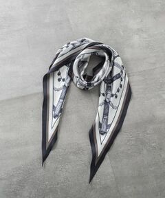 LAUTREAMONT / ロートレアモン マフラー・ショール・スヌード・ストール | ダイヤ馬具柄スカーフ