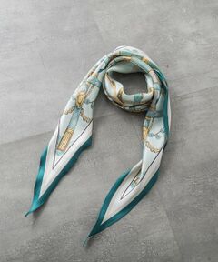 LAUTREAMONT / ロートレアモン マフラー・ショール・スヌード・ストール | ダイヤ馬具柄スカーフ