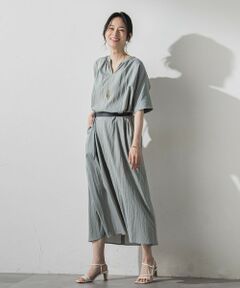 LAUTREAMONT / ロートレアモン ロング・マキシ丈ワンピース | ソフトタイプライターワンピース