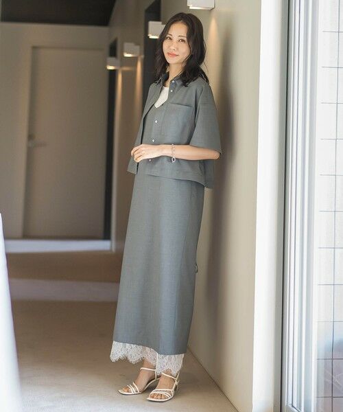 LAUTREAMONT / ロートレアモン ロング・マキシ丈ワンピース | エディター東原妙子×LAUTREAMONT/トロピカルワンピース | 詳細6