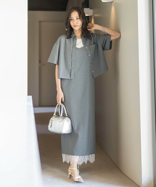 LAUTREAMONT / ロートレアモン ロング・マキシ丈ワンピース | エディター東原妙子×LAUTREAMONT/トロピカルワンピース | 詳細7