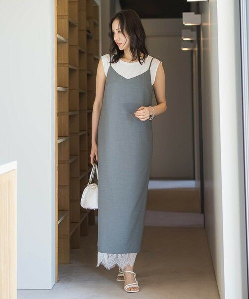 LAUTREAMONT / ロートレアモン ロング・マキシ丈ワンピース | エディター東原妙子×LAUTREAMONT/トロピカルワンピース | 詳細8