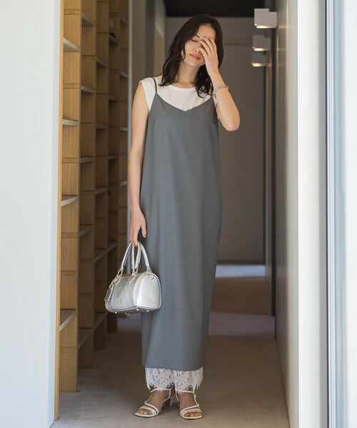 LAUTREAMONT / ロートレアモン ロング・マキシ丈ワンピース | エディター東原妙子×LAUTREAMONT/トロピカルワンピース | 詳細9