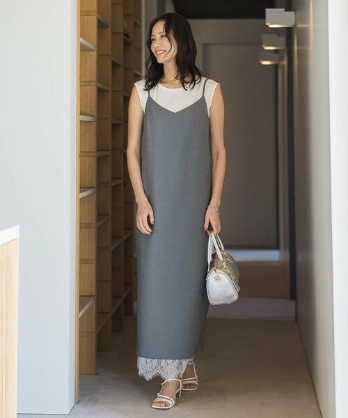 LAUTREAMONT / ロートレアモン ロング・マキシ丈ワンピース | エディター東原妙子×LAUTREAMONT/トロピカルワンピース | 詳細10