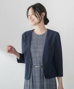 LAUTREAMONT / ロートレアモン テーラードジャケット | ジャージーノーカラージャケット