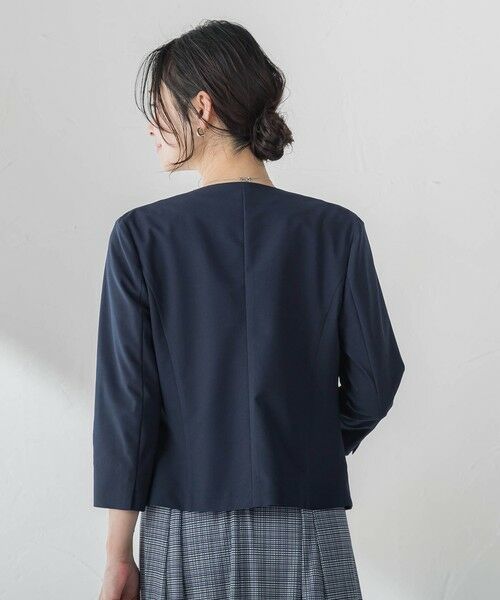 LAUTREAMONT / ロートレアモン テーラードジャケット | ジャージーノーカラージャケット | 詳細11