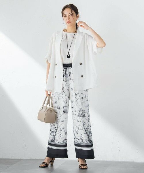 LAUTREAMONT / ロートレアモン テーラードジャケット | ハーフスリーブメッシュジャケット | 詳細1