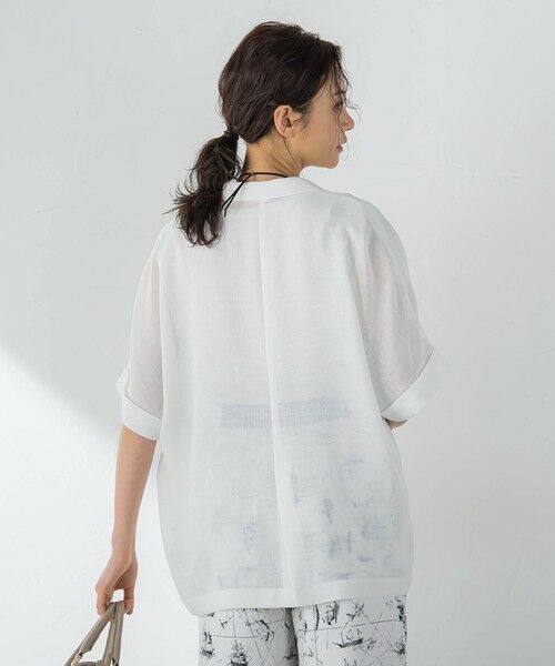 LAUTREAMONT / ロートレアモン テーラードジャケット | ハーフスリーブメッシュジャケット | 詳細5