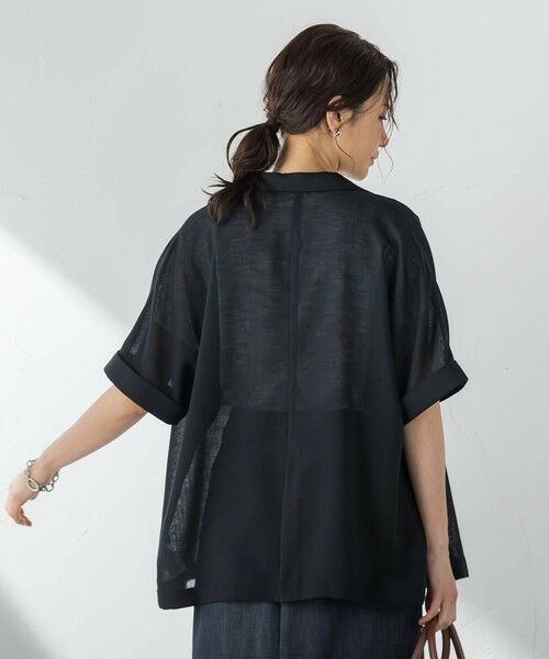 LAUTREAMONT / ロートレアモン テーラードジャケット | ハーフスリーブメッシュジャケット | 詳細10