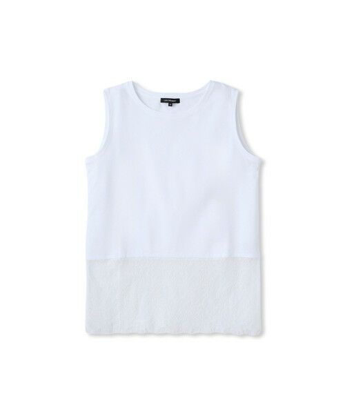 LAUTREAMONT / ロートレアモン カットソー | 裾レーススムースカットソー | 詳細1