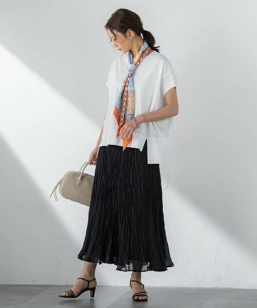 LAUTREAMONT / ロートレアモン カットソー | 汗染み軽減ボックスシルエットカットソー | 詳細1