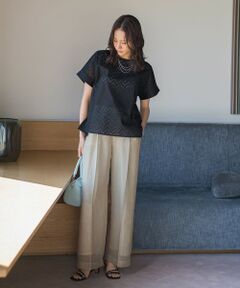 LAUTREAMONT / ロートレアモン その他パンツ | シャンブレーカラミパンツ