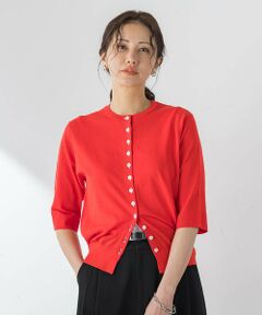 LAUTREAMONT / ロートレアモン カーディガン・ボレロ | 多ボタン配色カーディガン