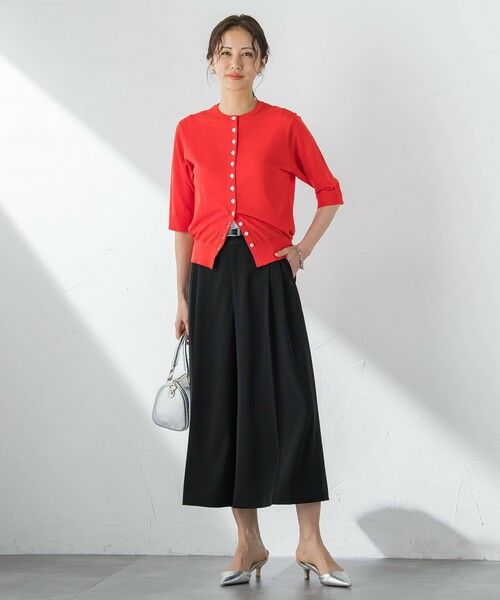 LAUTREAMONT / ロートレアモン カーディガン・ボレロ | 多ボタン配色カーディガン | 詳細1