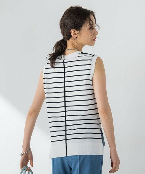 LAUTREAMONT / ロートレアモン ニット・セーター | 配色パイピングプルオーバー | 詳細9