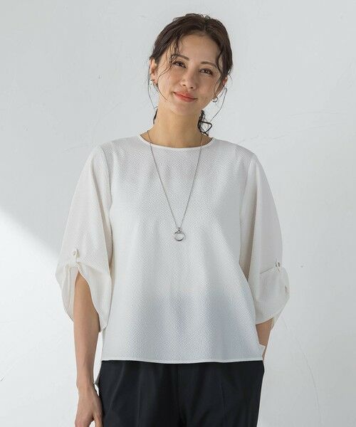 LAUTREAMONT / ロートレアモン シャツ・ブラウス | 【WEB限定】≪即着映え！≫デザインスリーブブラウス | 詳細4