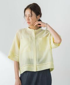 LAUTREAMONT / ロートレアモン シャツ・ブラウス | ハシゴレースシアーブロードブラウス