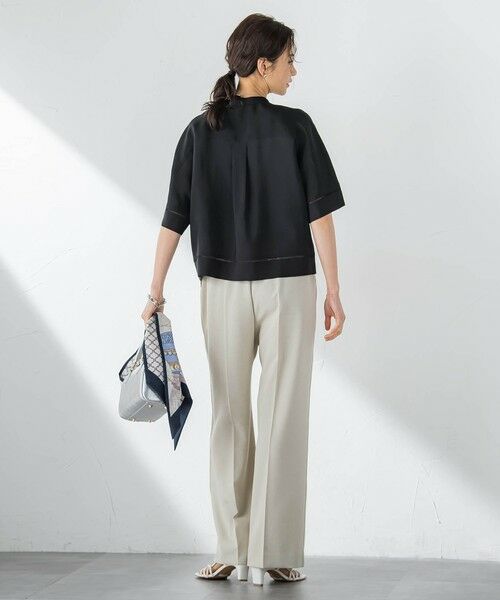 LAUTREAMONT / ロートレアモン シャツ・ブラウス | ハシゴレースシアーブロードブラウス | 詳細11