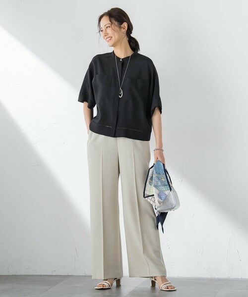 LAUTREAMONT / ロートレアモン シャツ・ブラウス | ハシゴレースシアーブロードブラウス | 詳細12