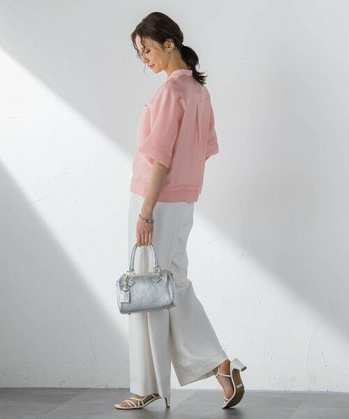 LAUTREAMONT / ロートレアモン シャツ・ブラウス | ハシゴレースシアーブロードブラウス | 詳細17