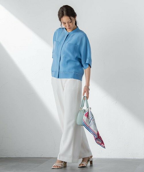 LAUTREAMONT / ロートレアモン シャツ・ブラウス | ハシゴレースシアーブロードブラウス | 詳細19