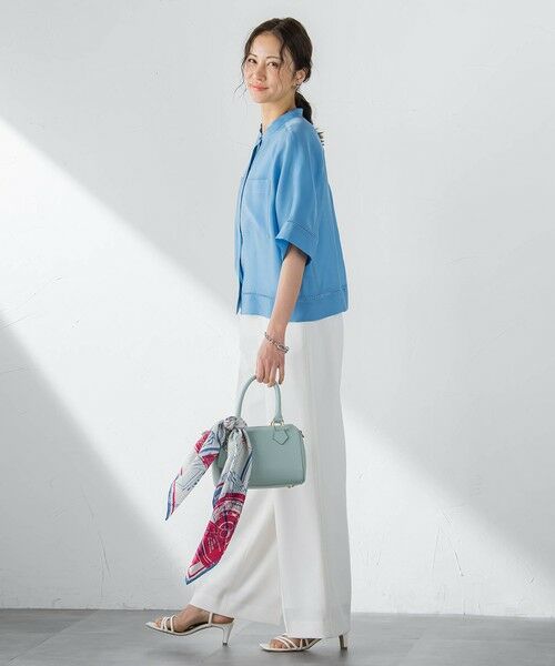 LAUTREAMONT / ロートレアモン シャツ・ブラウス | ハシゴレースシアーブロードブラウス | 詳細20