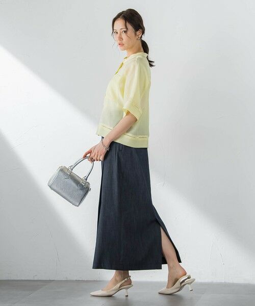 LAUTREAMONT / ロートレアモン シャツ・ブラウス | ハシゴレースシアーブロードブラウス | 詳細25