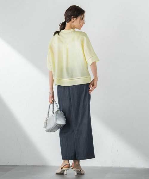 LAUTREAMONT / ロートレアモン シャツ・ブラウス | ハシゴレースシアーブロードブラウス | 詳細26