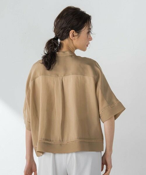 LAUTREAMONT / ロートレアモン シャツ・ブラウス | ハシゴレースシアーブロードブラウス | 詳細30