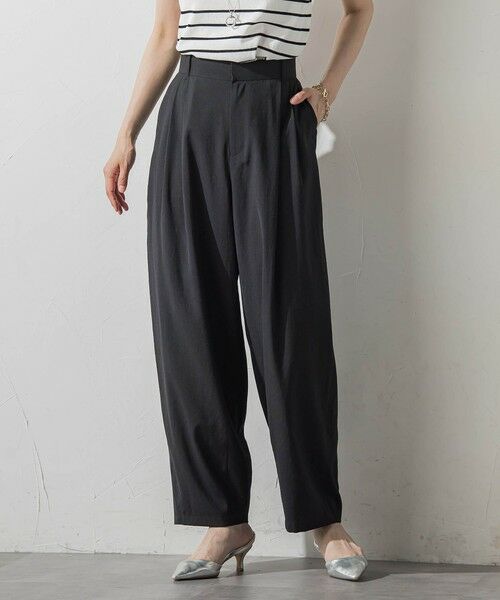 LAUTREAMONT / ロートレアモン その他パンツ | ナチュラルストレッチカーブパンツ≪セット着用可≫（ブラック）