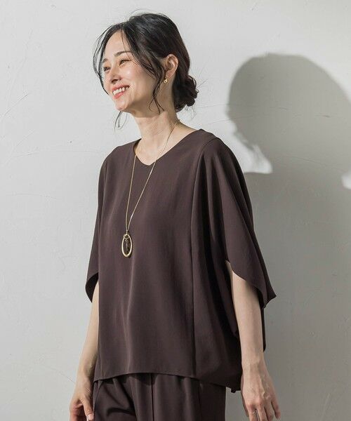LAUTREAMONT / ロートレアモン シャツ・ブラウス | 涼・美・楽ポンチョブラウス≪WEB限定カラーあり≫ | 詳細9