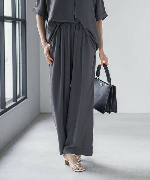LAUTREAMONT / ロートレアモン その他パンツ | 【WEB限定】クールアップパンツ≪セット着用可≫（チャコールグレー）