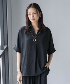 LAUTREAMONT / ロートレアモン シャツ・ブラウス | 【WEB限定】クールアップブラウス≪セット着用可≫