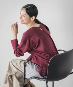 LAUTREAMONT / ロートレアモン カットソー | 【WEB限定】≪背中美人革命≫汗染み防止バックポイントロンT