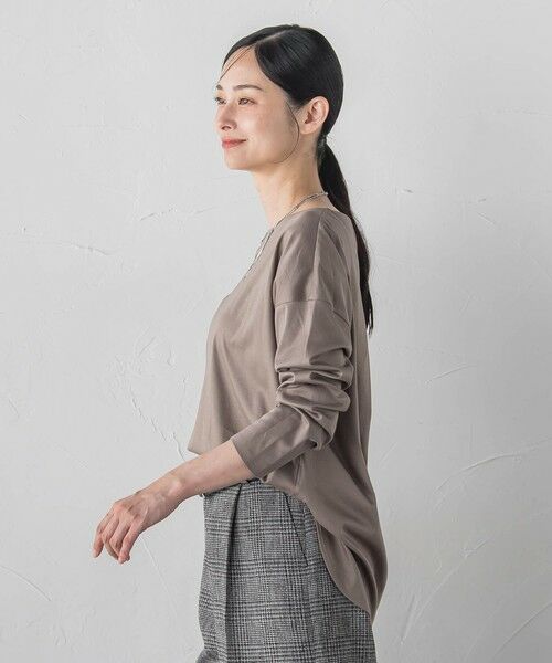 LAUTREAMONT / ロートレアモン カットソー | 【WEB限定】≪背中美人革命≫汗染み防止バックポイントロンT | 詳細24