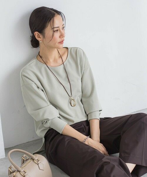 LAUTREAMONT / ロートレアモン カットソー | 季節をつなぐTシャツブラウス≪WEB限定カラーあり≫（【WEB限定】グリーン）