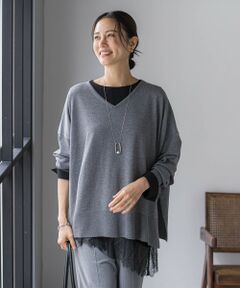 LAUTREAMONT / ロートレアモン ニット・セーター | ストレッチVネックニット