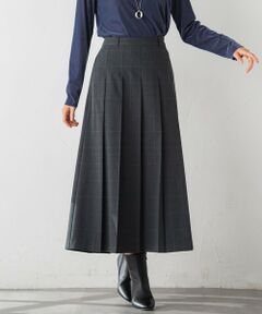 LAUTREAMONT / ロートレアモン ミニ・ひざ丈スカート | TRチェックプリーツスカート