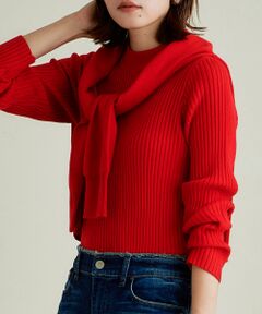 le.coeur blanc / ルクールブラン ニット・セーター | クラシカルリブニットプルオーバー