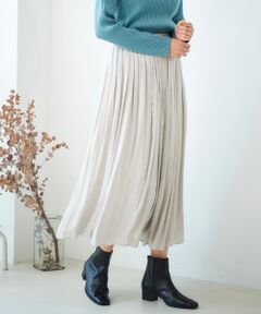 le.coeur blanc / ルクールブラン ロング・マキシ丈スカート | クチュールビンテージギャザーロングスカート