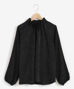 le.coeur blanc / ルクールブラン シャツ・ブラウス | ギャザーハイネック2wayスリーブブラウス