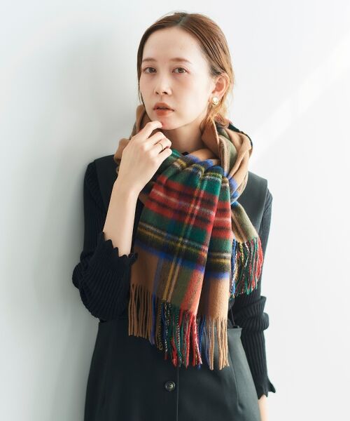 TWEEDMILL ウール100ストール - 小物