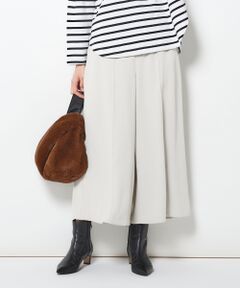 le.coeur blanc / ルクールブラン その他パンツ | ピンタックワイドクロップドパンツ